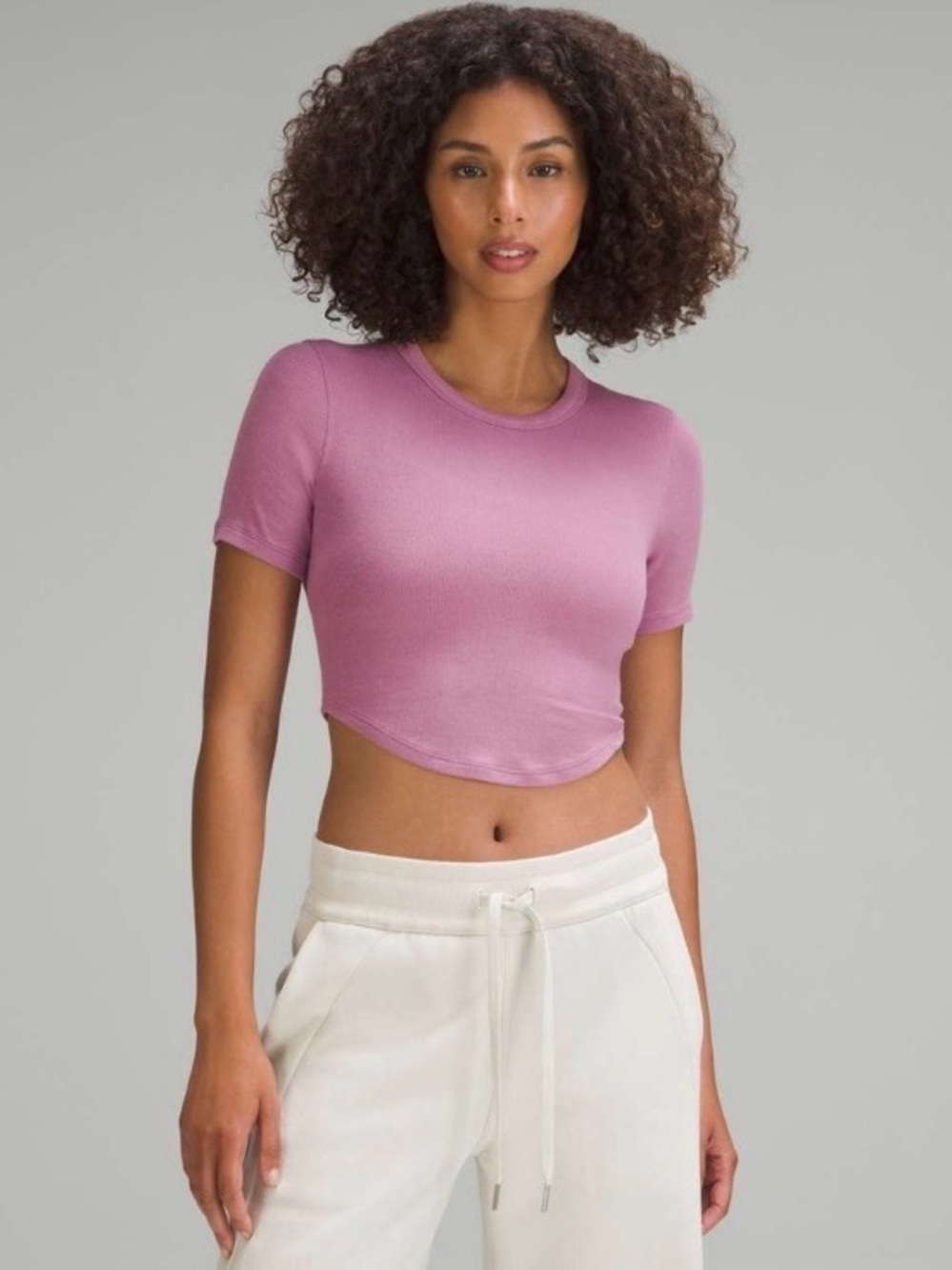 Lululemon Hold Tight Cropped T-Shirt